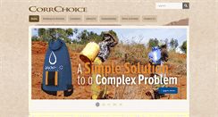 Desktop Screenshot of corrchoice.com